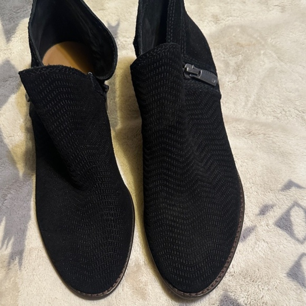 Lucky Brand Black Ankle Boots